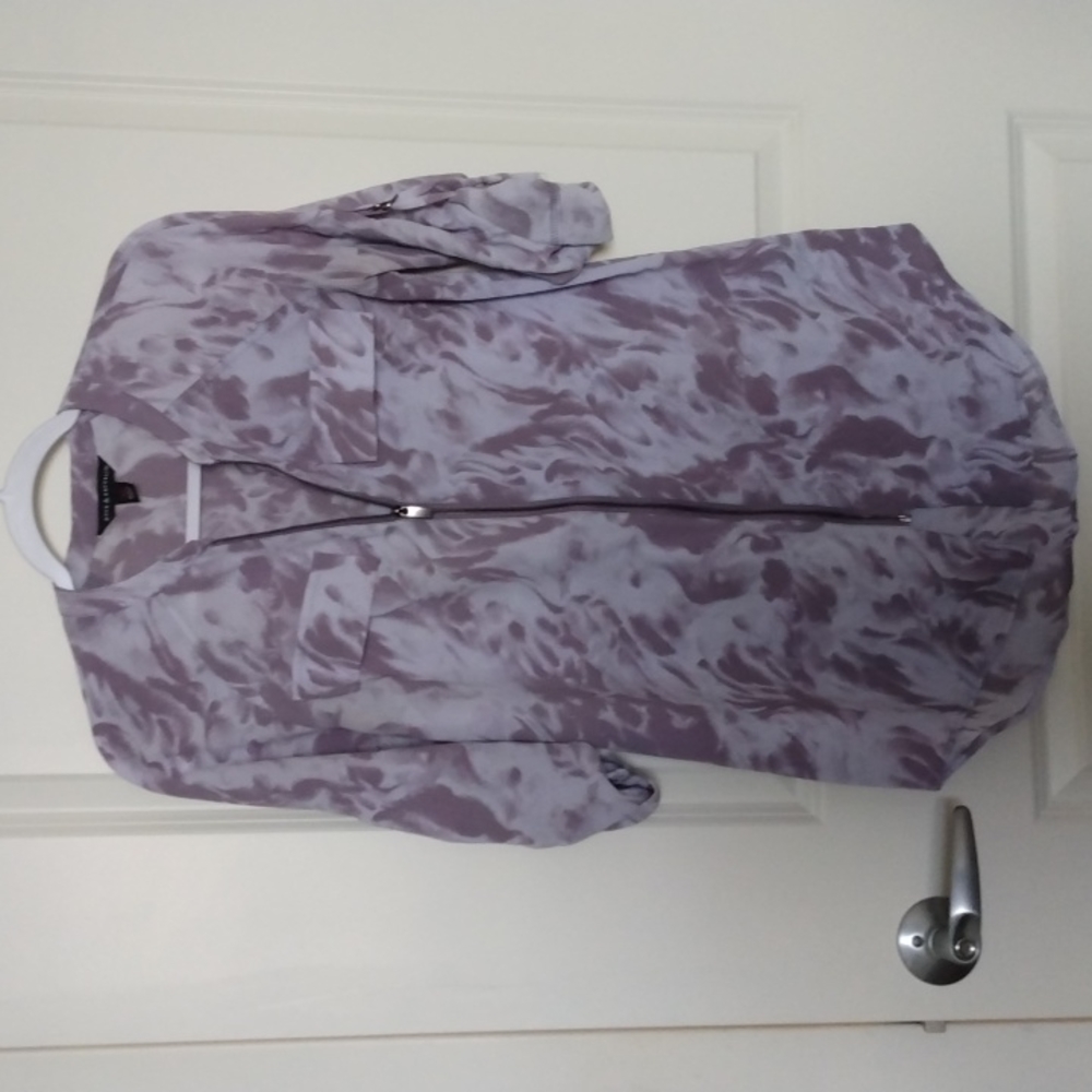 Rock & Republic XS lightweight zip up tie Dyed jacket. NWOT